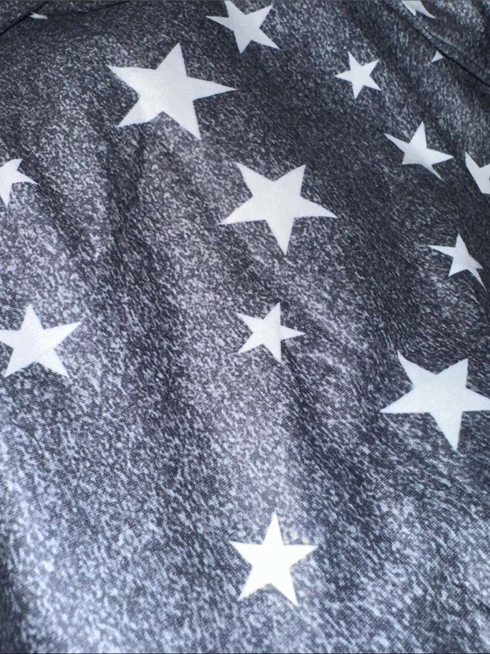 Women's Star Print Short Pajama Set.